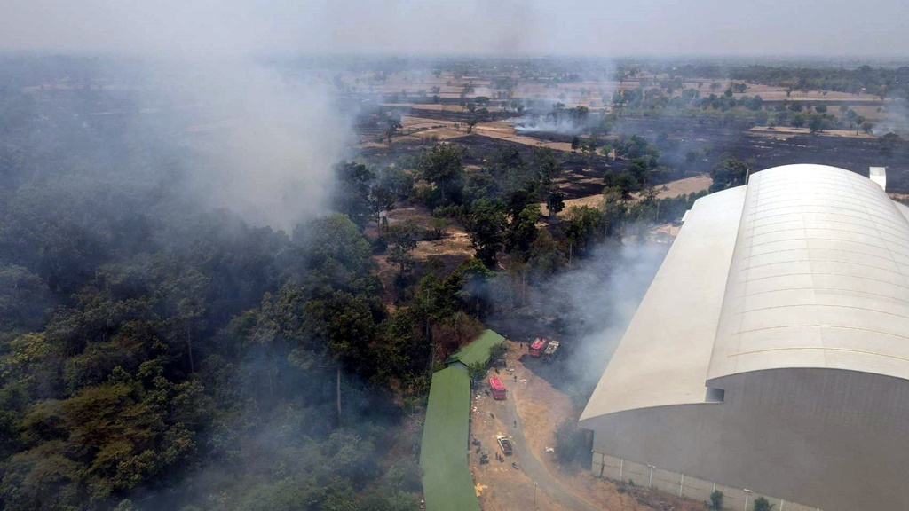 ยโสธรจุดความร้อนพุ่ง 17 จุด ฝุ่น PM2.5 วัดได้ 51.2 ไมโครกรัม 