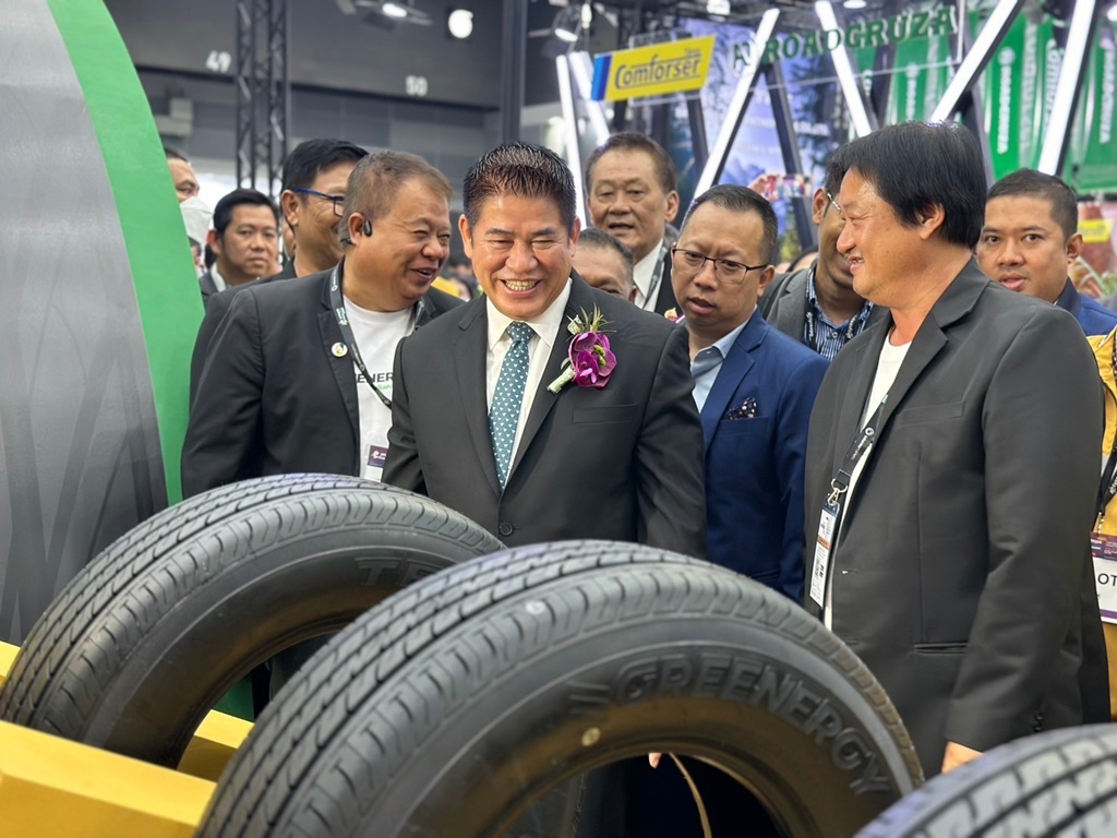  เปิดตัวล้อยางแบรนด์ “Greenergy Tyre” ในงานมหกรรม “TyreXpo Asia 2024”  