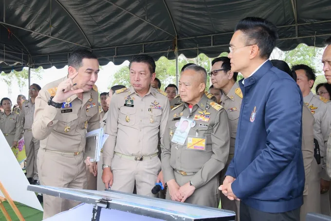 ราชเลขานุการในพระองค์ฯ ติดตาม “หุบกะพง-ห้วยทรายใต้” เร่งเพิ่มน้ำต้นทุน สร้างความมั่นคงด้านน้ำ