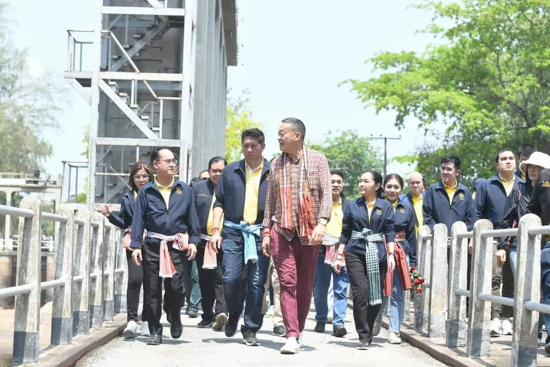 สำนักงานชลประทานที่ 8  ต้อนรับนายก ฯ นำคณะตรวจเยี่ยมการบริหารจัดการน้ำเมืองโคราช