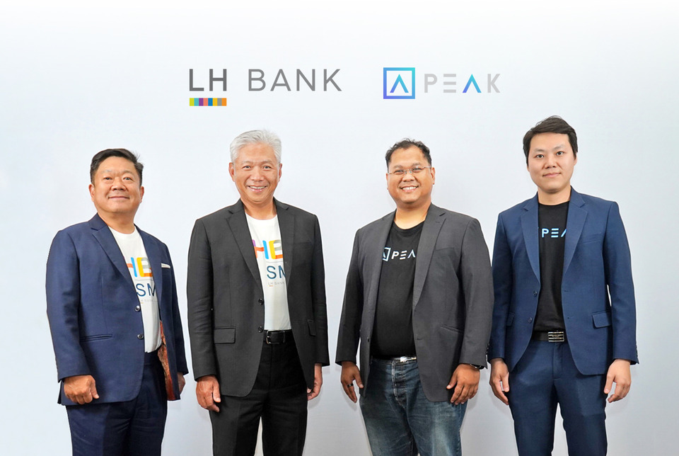 LH Bank จับมือ บริษัท PEAK โปรแกรมบัญชีออนไลน์ เชื่อมโซลูชันการเงินและแพลตฟอร์มบัญชีออนไลน์ ยกระดับSME