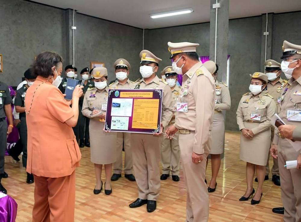 อธิบดี ชป. รับเสด็จฯ "กรมสมเด็จพระเทพฯ" ทรงติดตามการจัดหาแหล่งน้ำช่วยโรงเรียนตำรวจตระเวนชายแดน จ.ตราด