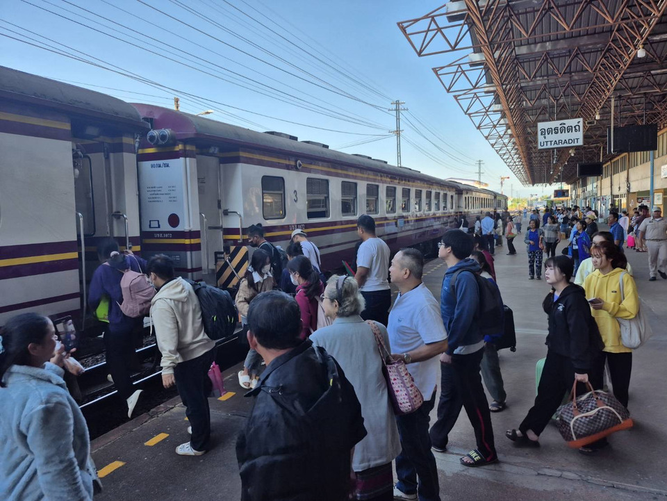 การรถไฟฯ พร้อมรองรับประชาชนเดินทางกลับเข้ากรุงเทพฯ ช่วงเทศกาลปีใหม่ 2569 มั่นใจไร้ผู้โดยสารตกค้าง