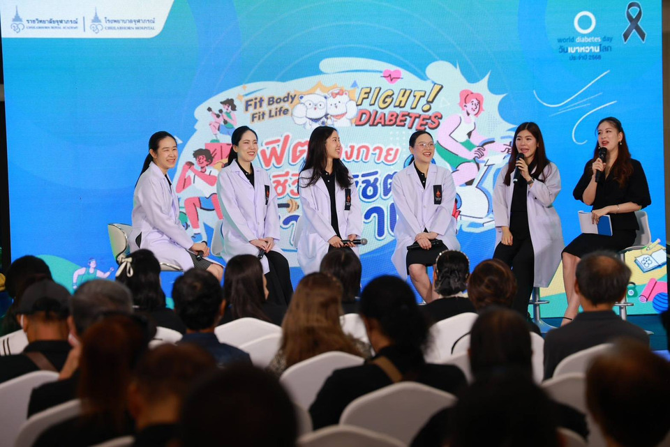 แพทย์จุฬาภรณ์เตือน! ’วัยทำงาน‘ เสี่ยงตาบอดถาวรจากเบาหวาน  แนะปรับพฤติกรรมกิน-ตรวจน้ำตาลสม่ำเสมอ