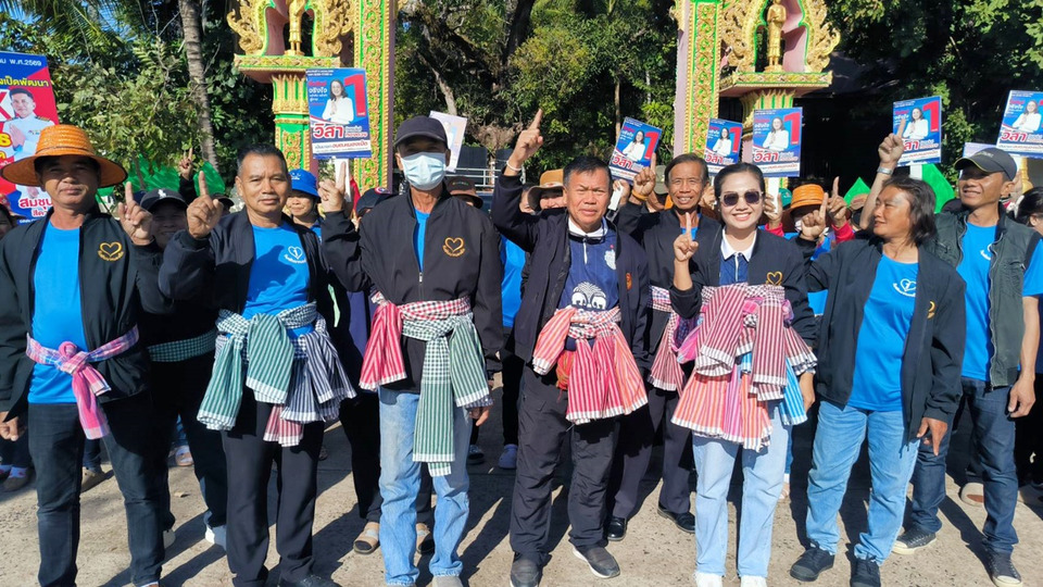 โค้งสุดท้าย! “วิสา ทองดวง” ผู้สมัคร นายก อบต.หนองเป็ด เดินเคาะประตูบ้านขอคะแนน หวังแซงเข้าเส้นชัย
