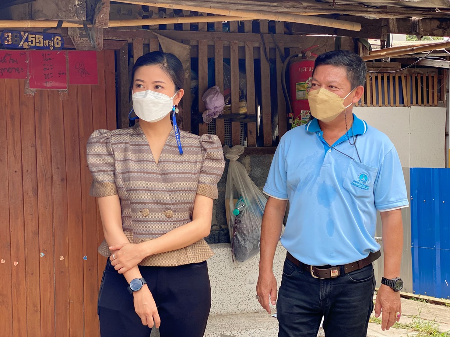 “ทิพานัน” ห่วงไฟไหม้ชุมชนแออัด ลุยติดตั้งหัวดับเพลิงหลังเกิดเหตุไฟไหม้ 2 รอบในช่วง 6 เดือน