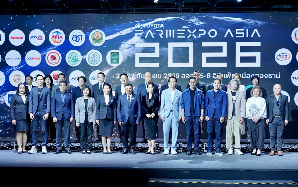 โตโยต้า ฟาร์มเอ็กซ์โป เอเชีย 2026 รวมเครื่องจักร นวัตกรรม วิจัย และธุรกิจเกษตรสู่ตลาดโลก