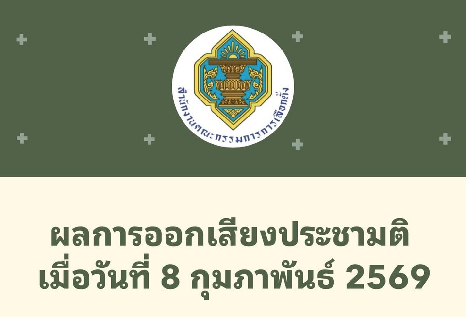 รู้ผลแล้ว! กกต.ประกาศผลประชามติอย่างเป็นทางการ หลังรวมคะแนนทั่วประเทศเสร็จสิ้น