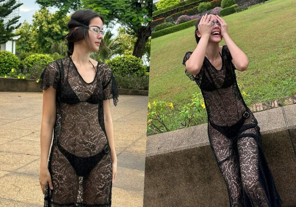  ฮือฮาทั้งโซเชียล! "ญาญ่า อุรัสยา" สลัดลุคหวาน อวดหุ่นผ่านชุดซีทรูดำสุดเซ็กซี่