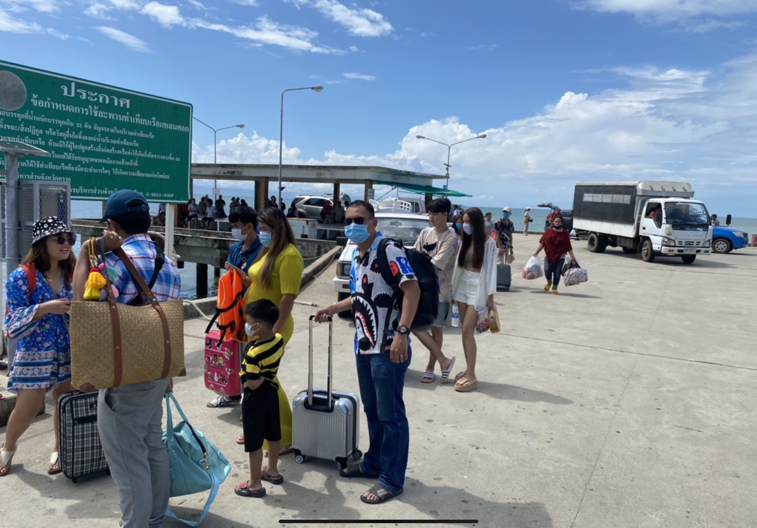 เลขาธิการสภาอุตสาหกรรมท่องเที่ยวตราด สนับสนุนรัฐบาลให้ นทท.ต่างชาติเข้าประเทศ 