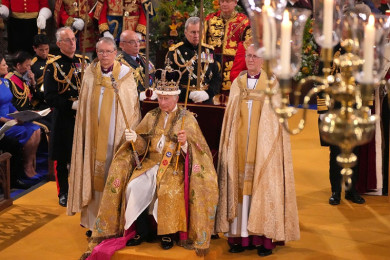 สมเด็จพระเจ้าชาลส์ ที่ 3 แห่งอังกฤษ ทรงขึ้นครองราชย์ (Photo : AFP)