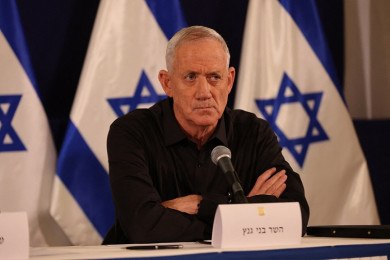 พล.อ.เบนนี แกนต์ซ หนึ่งในคณะรัฐมนตรีสงครามของอิสราเอล (Photo : AFP)